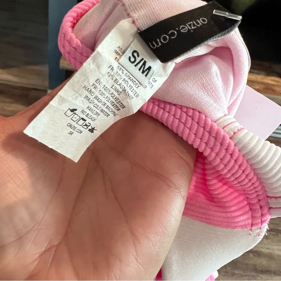 ONZIE LSF Block Leotard – Move Pink - Picture 4 of 8